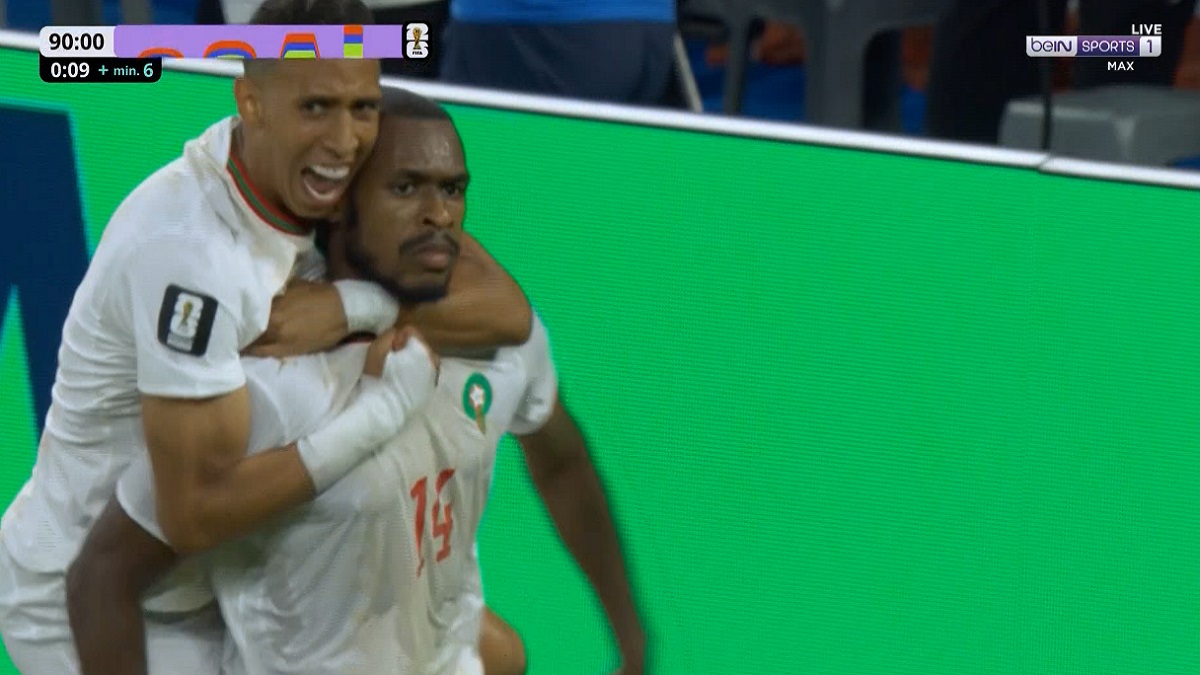 هدف تعادل المغرب القاتل مع هولندا (1-1) كأس العالم