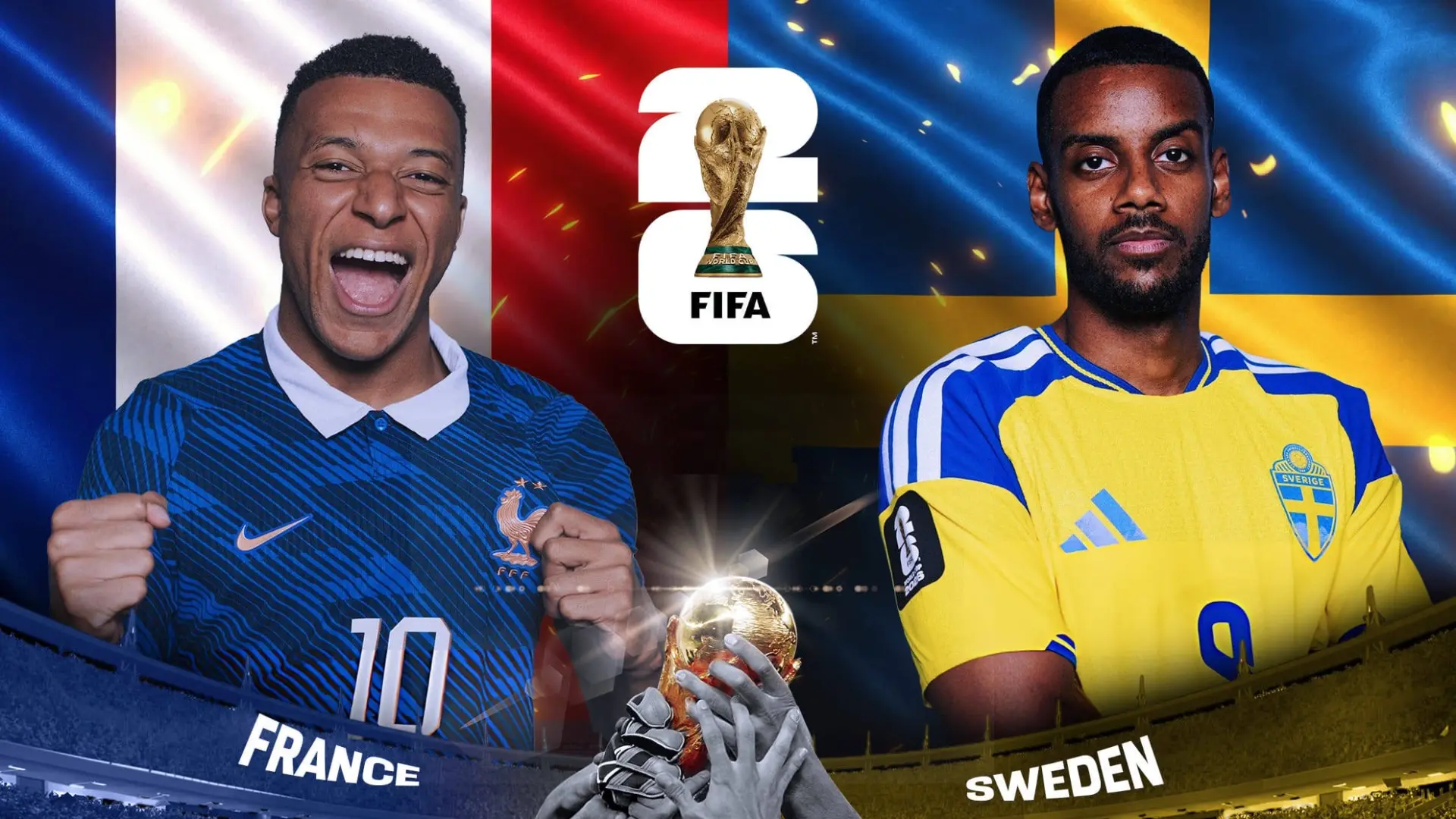 اتفرج ببلاش، بث مباشر لـ مباراة فرنسا والسويد في كأس العالم