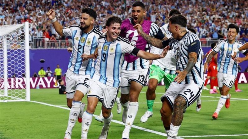 شاهد الآن، البث المباشر لمباراة الأرجنتين وإنجلترا في نصف نهائي كأس العالم