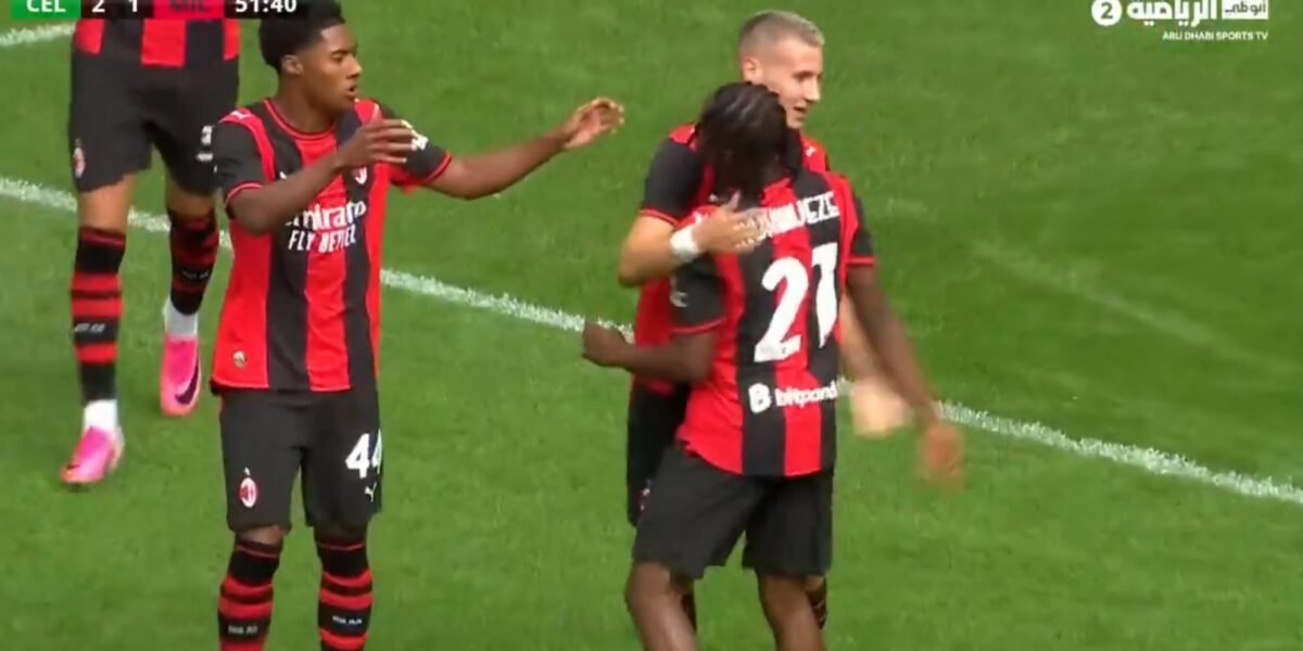 اهداف مباراة ميلان وسيلتيك (2-2) مباراة ودية