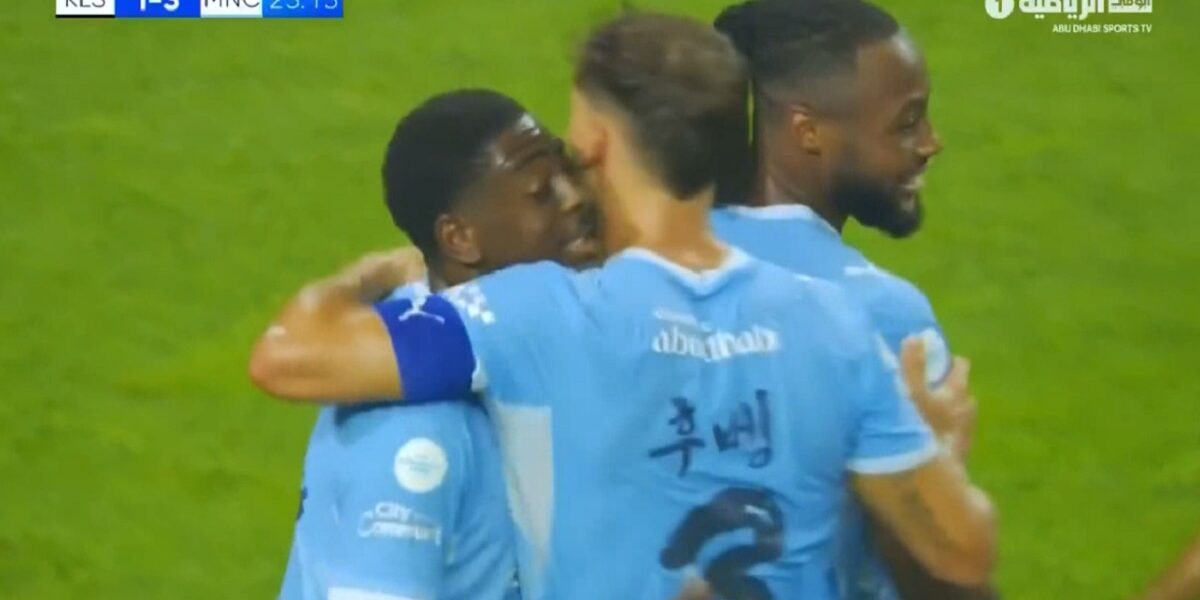 اهداف مباراة مانشستر سيتي ونجوم الدوري الكوري (3-1) مباراة ودية