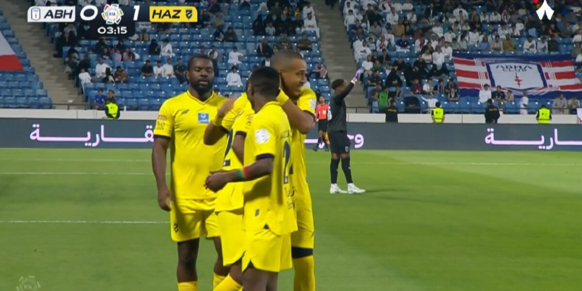 اهداف مباراة الحزم وابها في الدوري السعودي