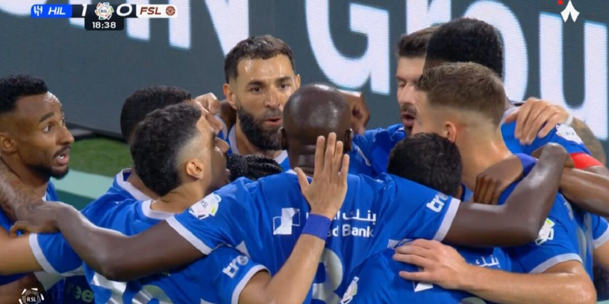 اهداف مباراة الهلال والفيصلي في الدوري السعودي