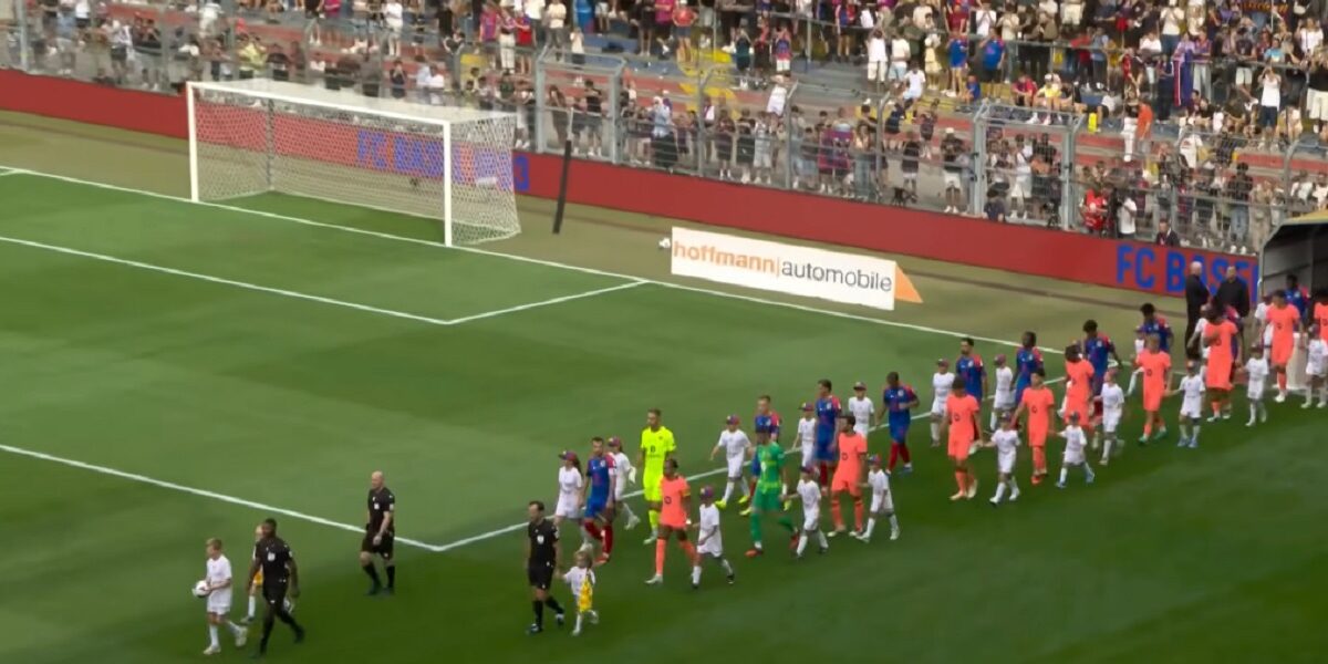 ملخص مباراة برشلونة وبازل (5-2) مباراة ودية