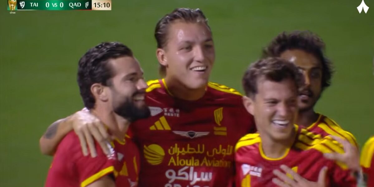 اهداف مباراة القادسية والطائي في كأس خادم الحرمين