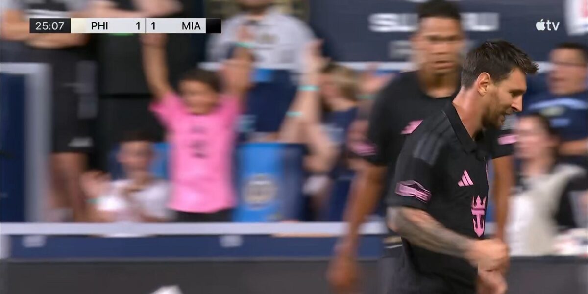 هدف ميسي في مرمي فيلادلفيا يونيون بالدوري الامريكي