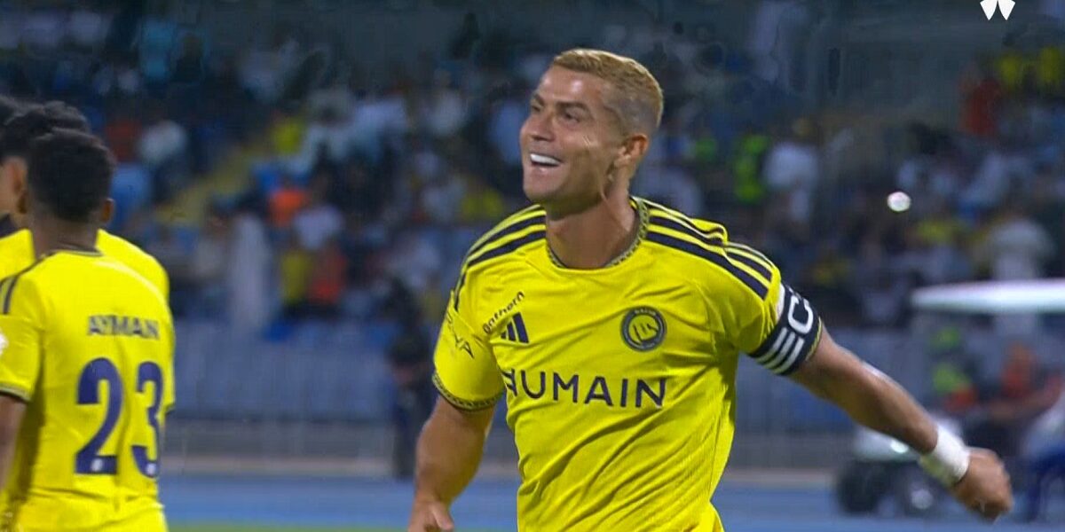 هدف رونالدو الرائع في مرمي الرياض بالدوري السعودي