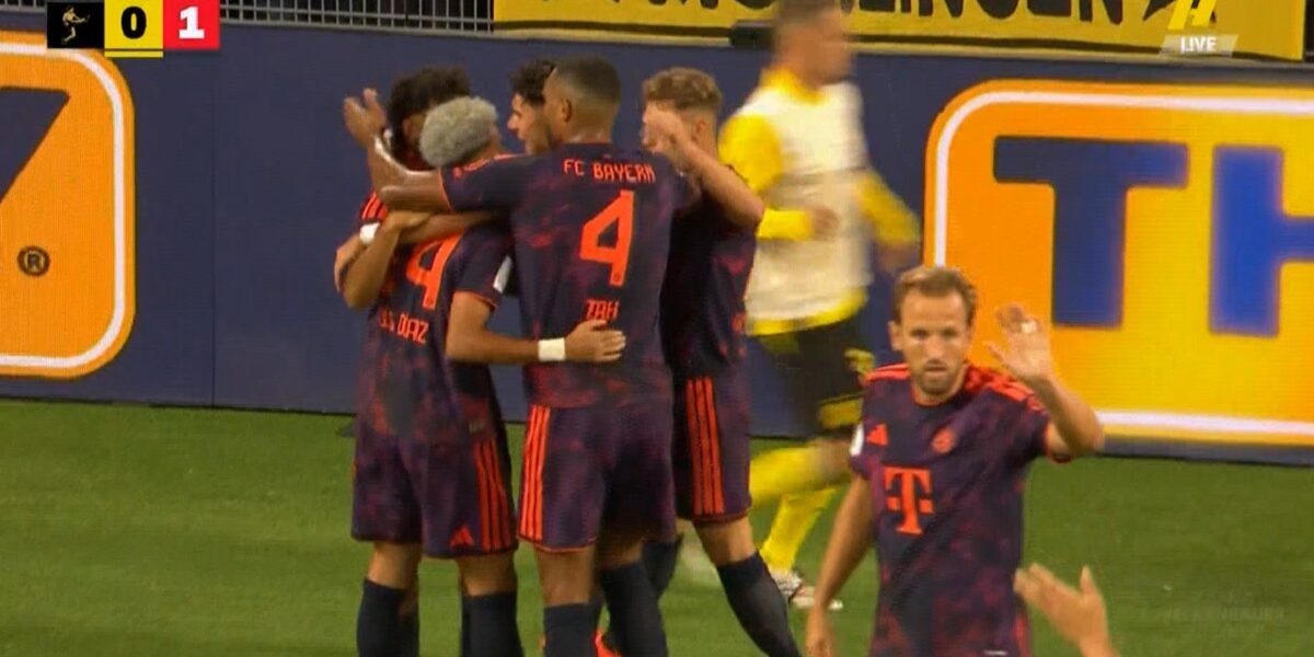 اهداف مباراة بايرن ميونخ وبوروسيا دورتموند في كأس السوبر الالماني