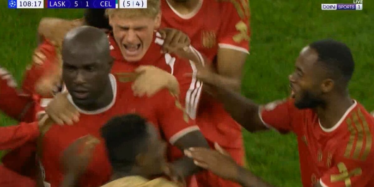 اهداف مباراة سيلتيك ولاسك لينز (1-5) دوري ابطال اوروبا